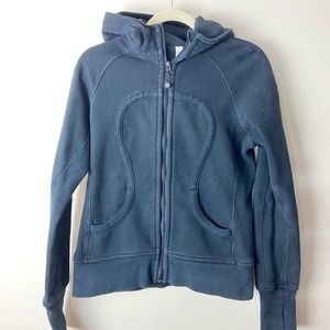Lululemon scuba hoodie black zip up sweatshirt 8